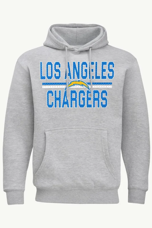 MENS LOS ANGELES CHARGERS MESH LOOK HOODIE sold by Starter