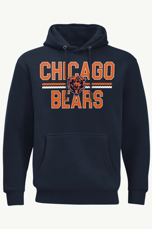 MENS CHICAGO BEARS MESH LOOK HOODIE sold by Starter
