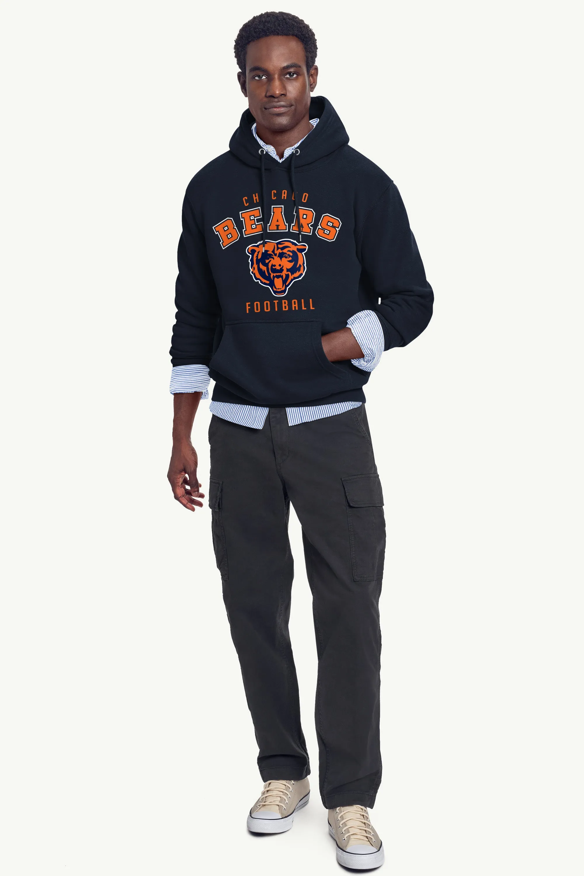 MENS CHICAGO BEARS HOODIE sold by Starter product image thumbnail 3