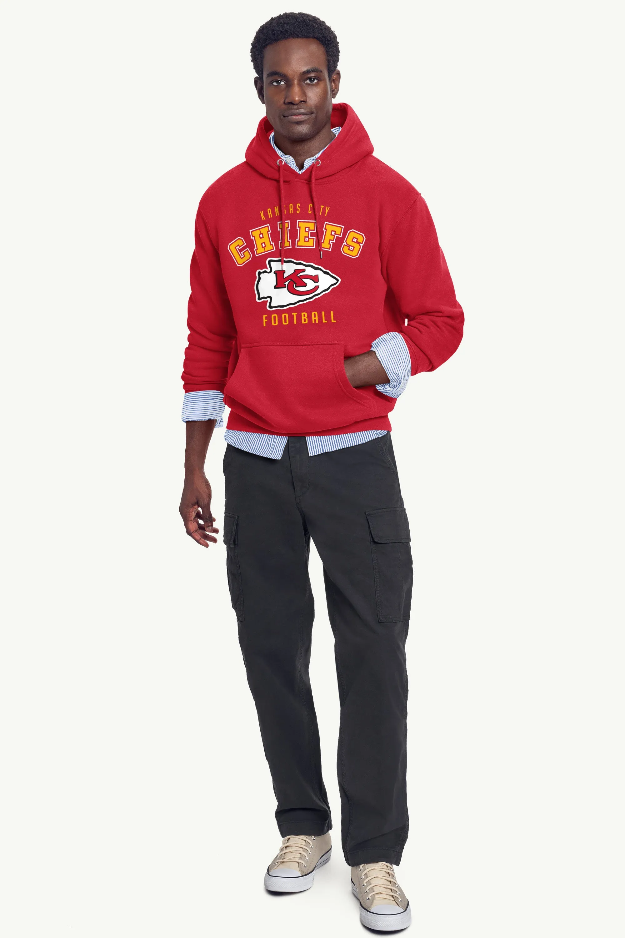 MENS KANSAS CITY CHIEFS HOODIE sold by Starter product image thumbnail 3
