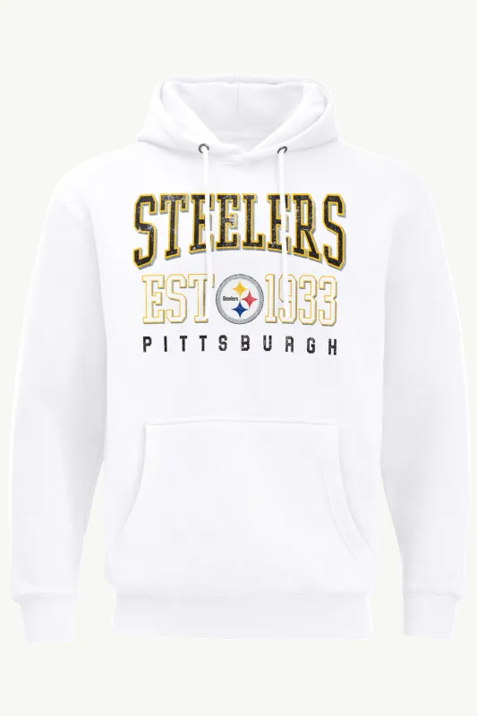 MENS PITTSBURGH STEELERS RETRO HOODIE sold by Starter