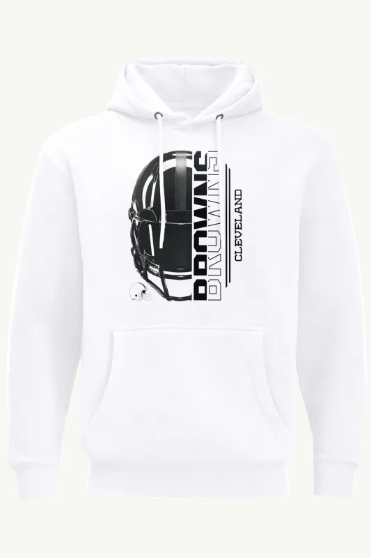 MENS CLEVELAND BROWNS HALF HELMET HOODIE sold by Starter