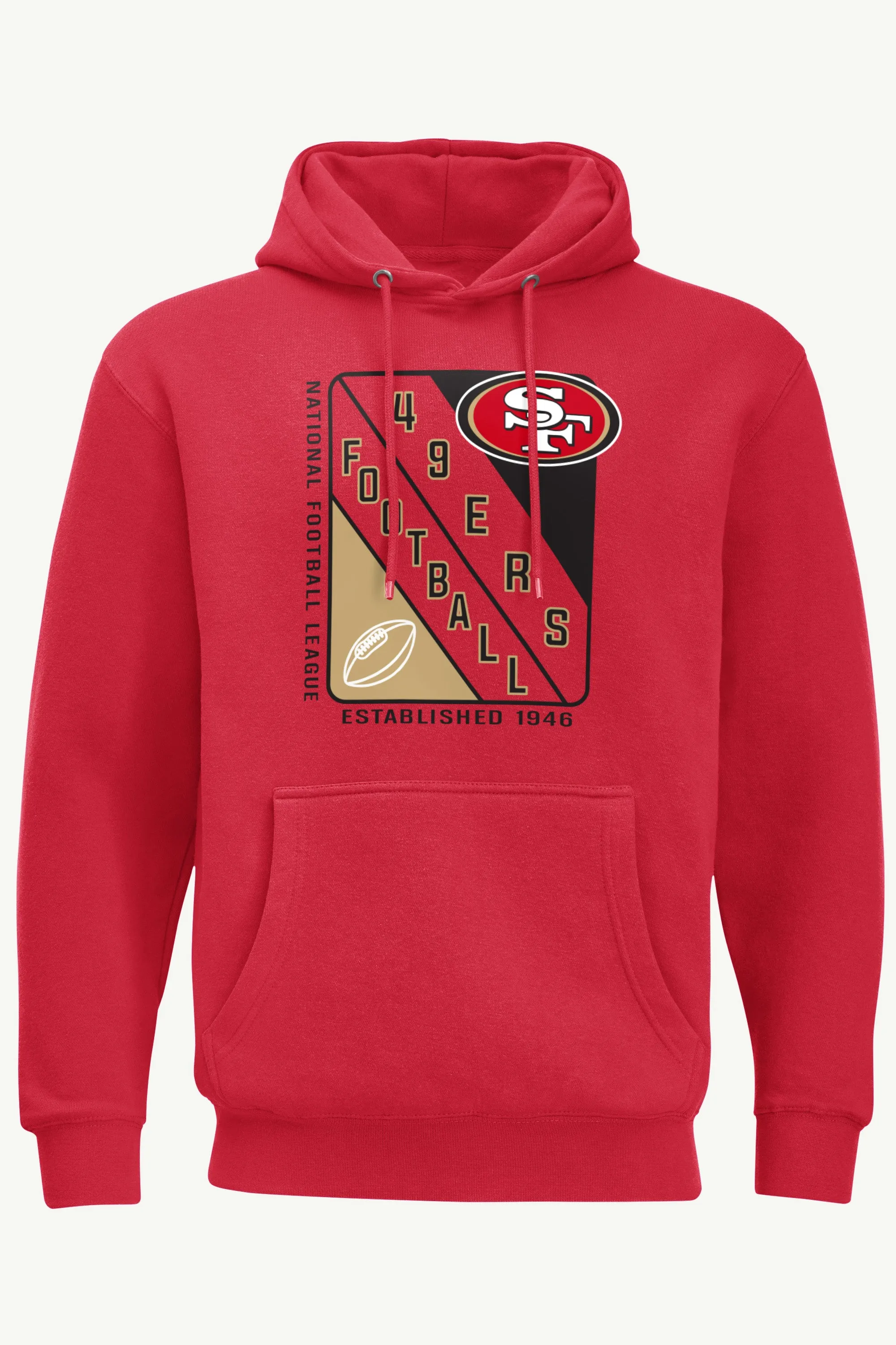 MENS SAN FRANCISCO 49ERs SHIELD LOGO HOODIE sold by Starter