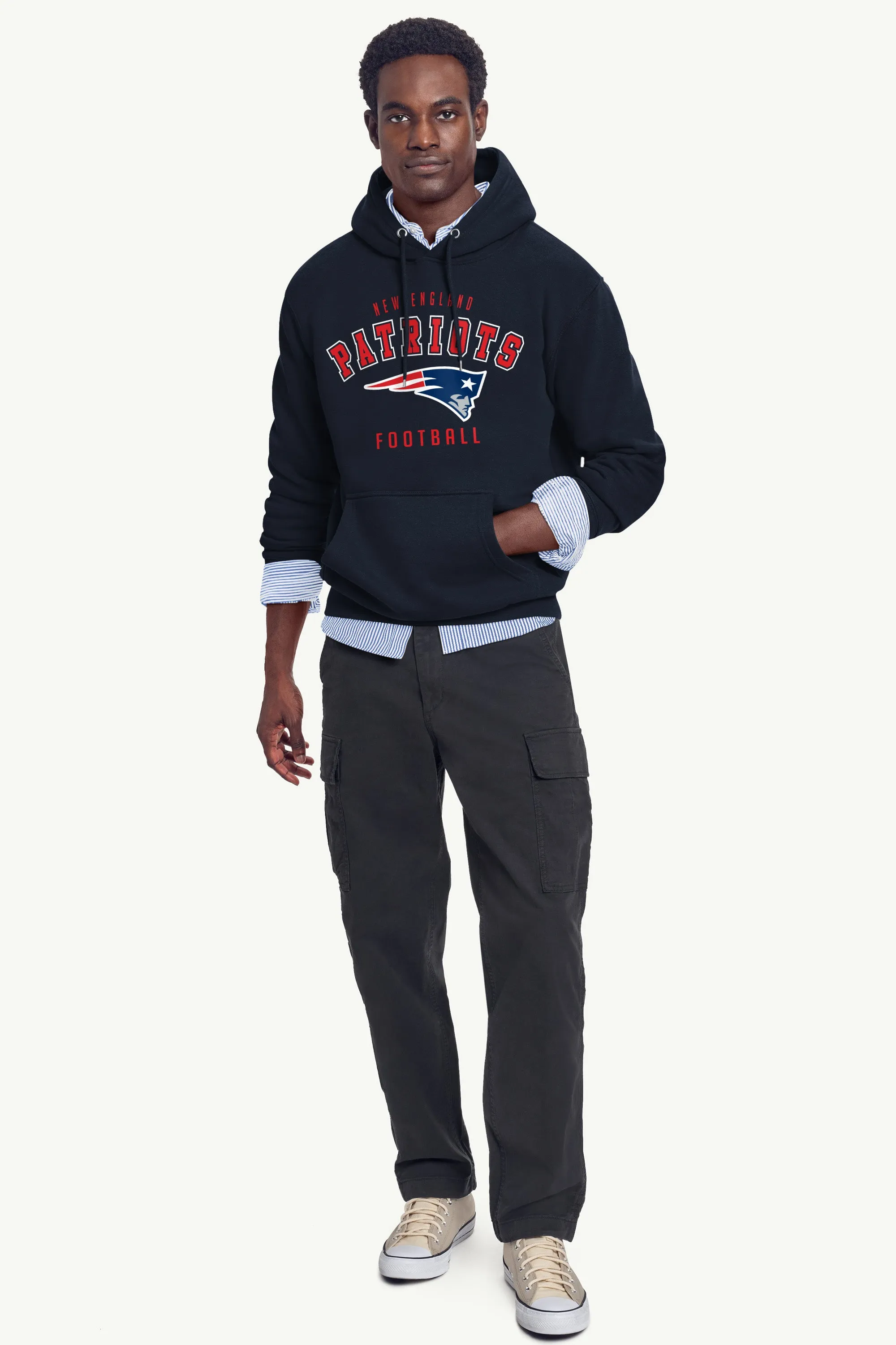 MENS NEW ENGLAND PATRIOTS HOODIE sold by Starter product image thumbnail 3