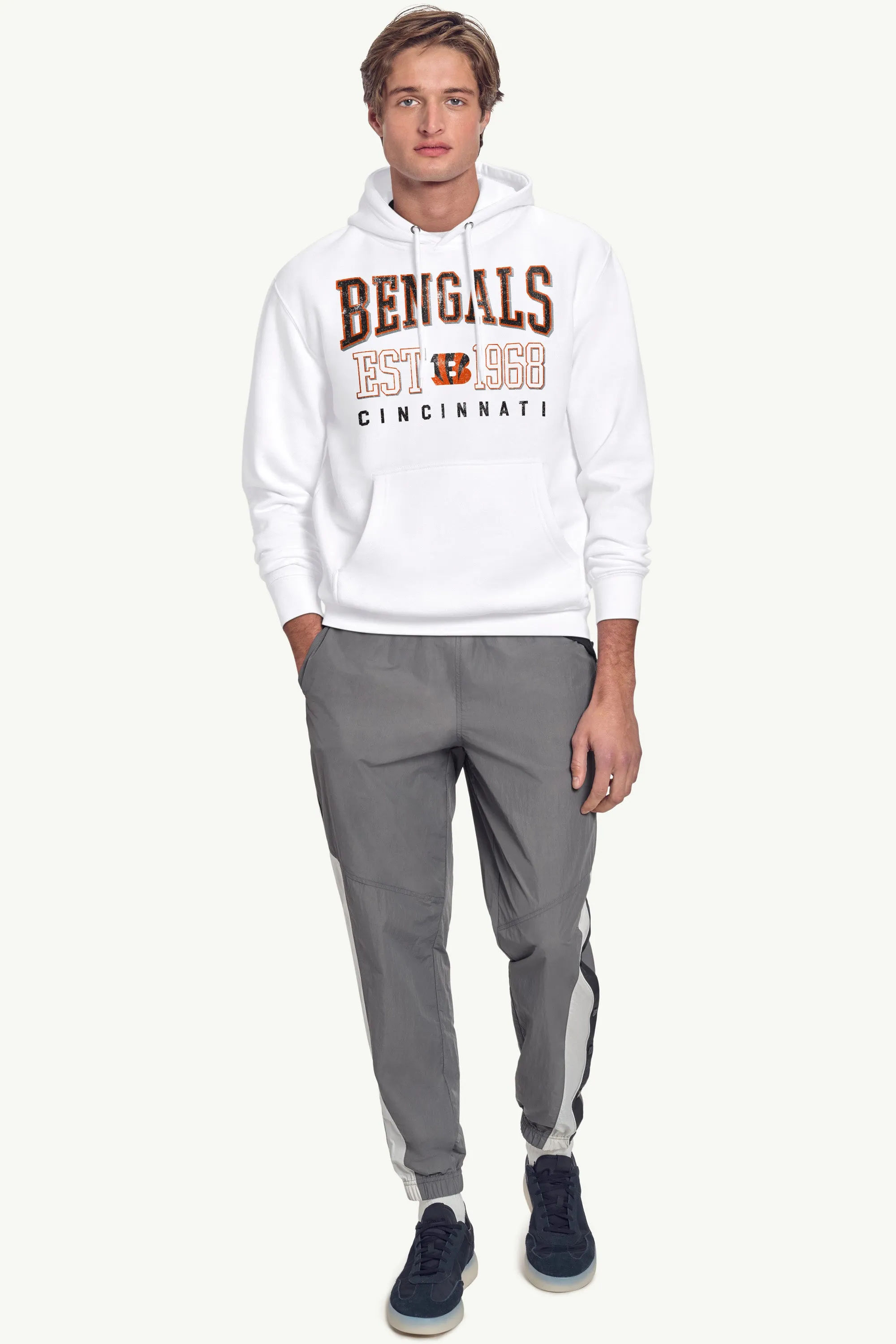 MENS CINCINNATI BENGALS RETRO HOODIE sold by Starter product image thumbnail 3