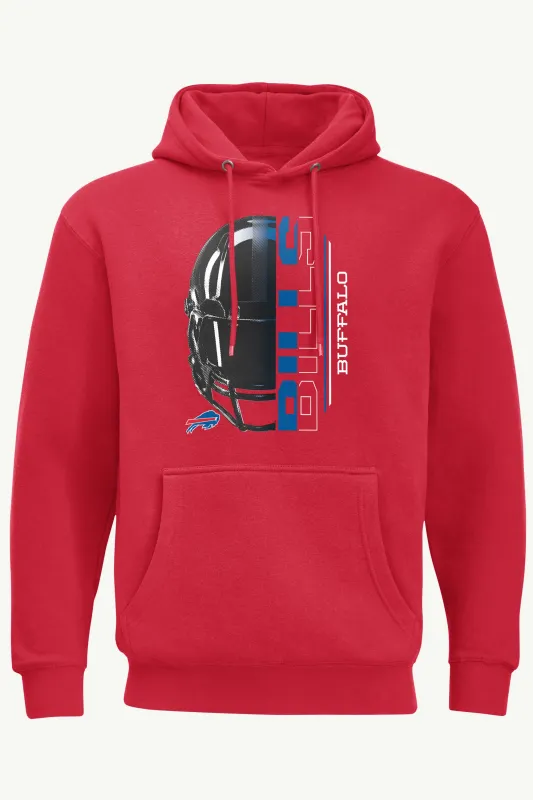 MENS BUFFALO BILLS HALF HELMET HOODIE sold by Starter