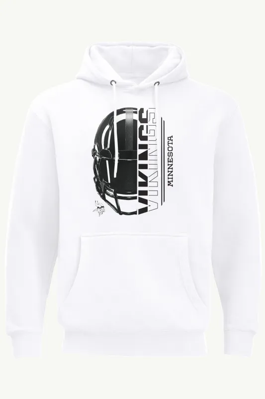 MENS MINNESOTA VIKINGS HALF HELMET HOODIE sold by Starter