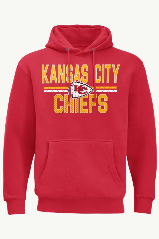 MENS KANSAS CITY CHIEFS MESH LOOK HOODIE sold by Starter