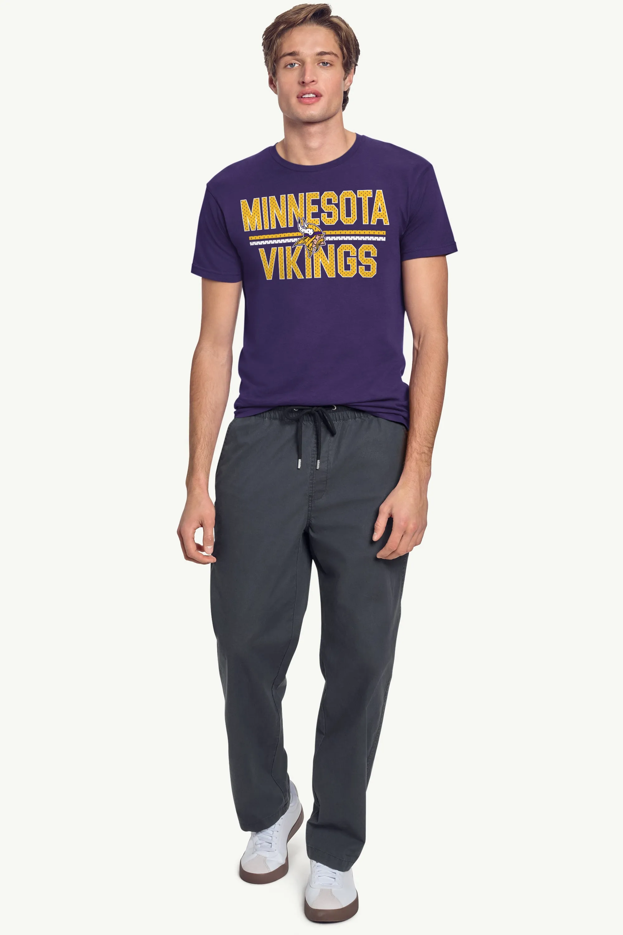 MENS MINNESOTA VIKINGS MESH LOOK T SHIRT sold by Starter product image thumbnail 3