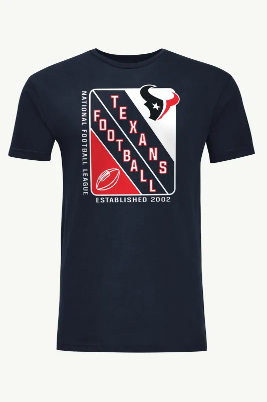 MENS HOUSTON TEXANS SHIELD LOGO T SHIRT sold by Starter