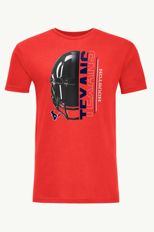 MENS HOUSTON TEXANS HALF HELMET T SHIRT sold by Starter