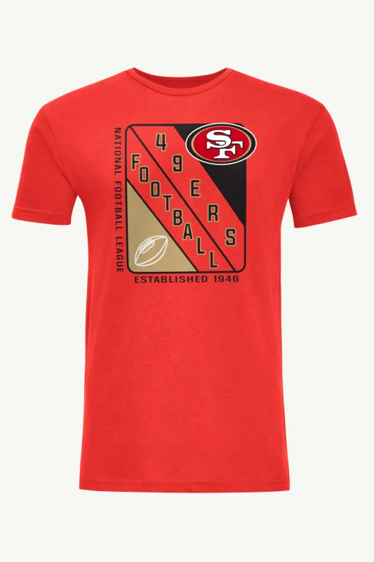 MENS SAN FRANCISCO 49ERs SHIELD LOGO T SHIRT sold by Starter