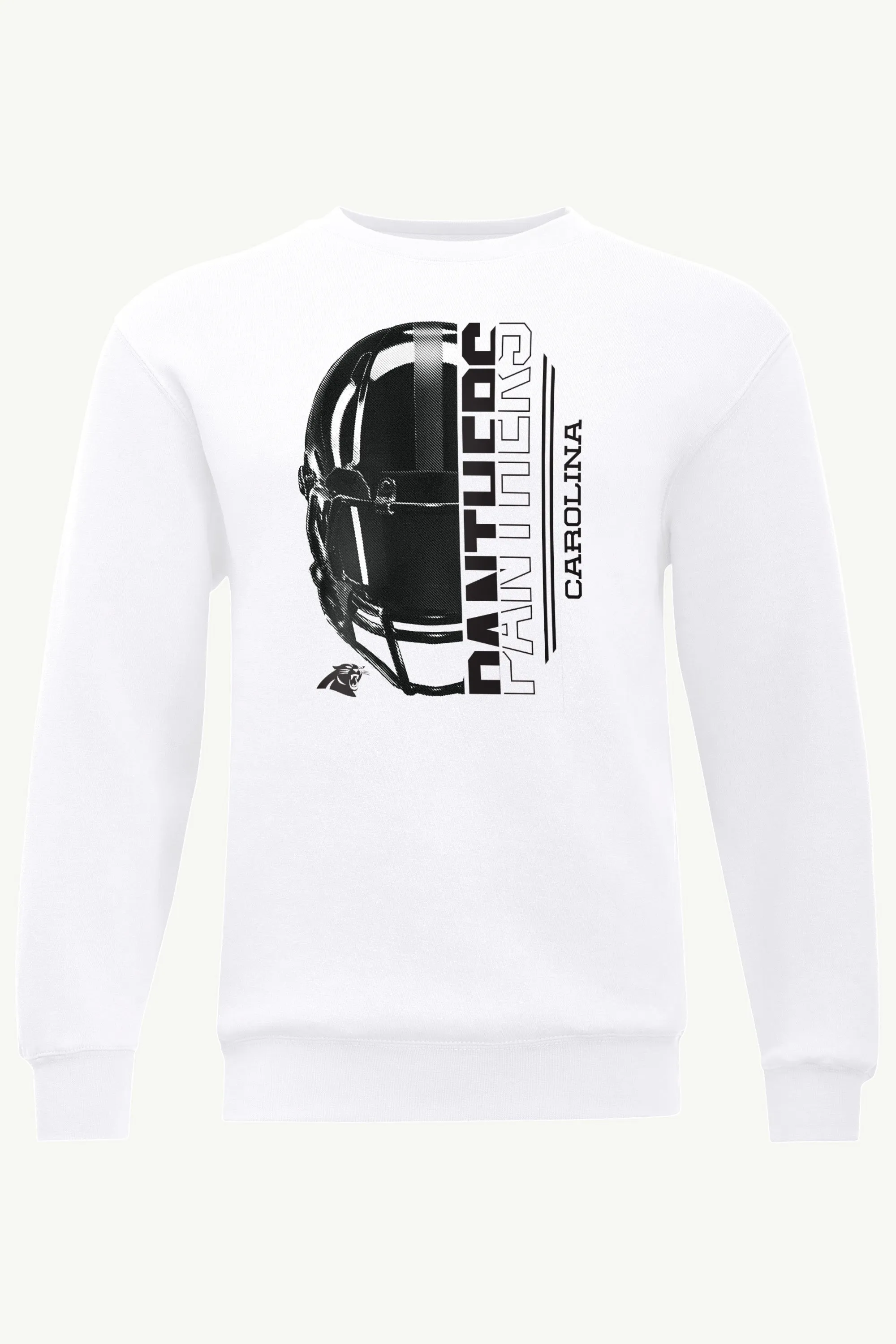 MENS CAROLINA PANTHERS HALF HELMET SWEATSHIRT sold by Starter