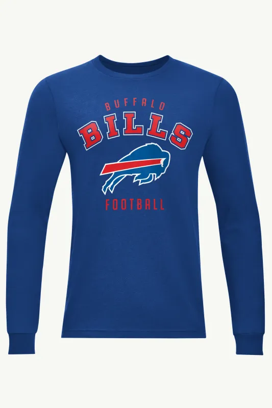 MENS BUFFALO BILLS LONG SLEEVE T SHIRT sold by Starter