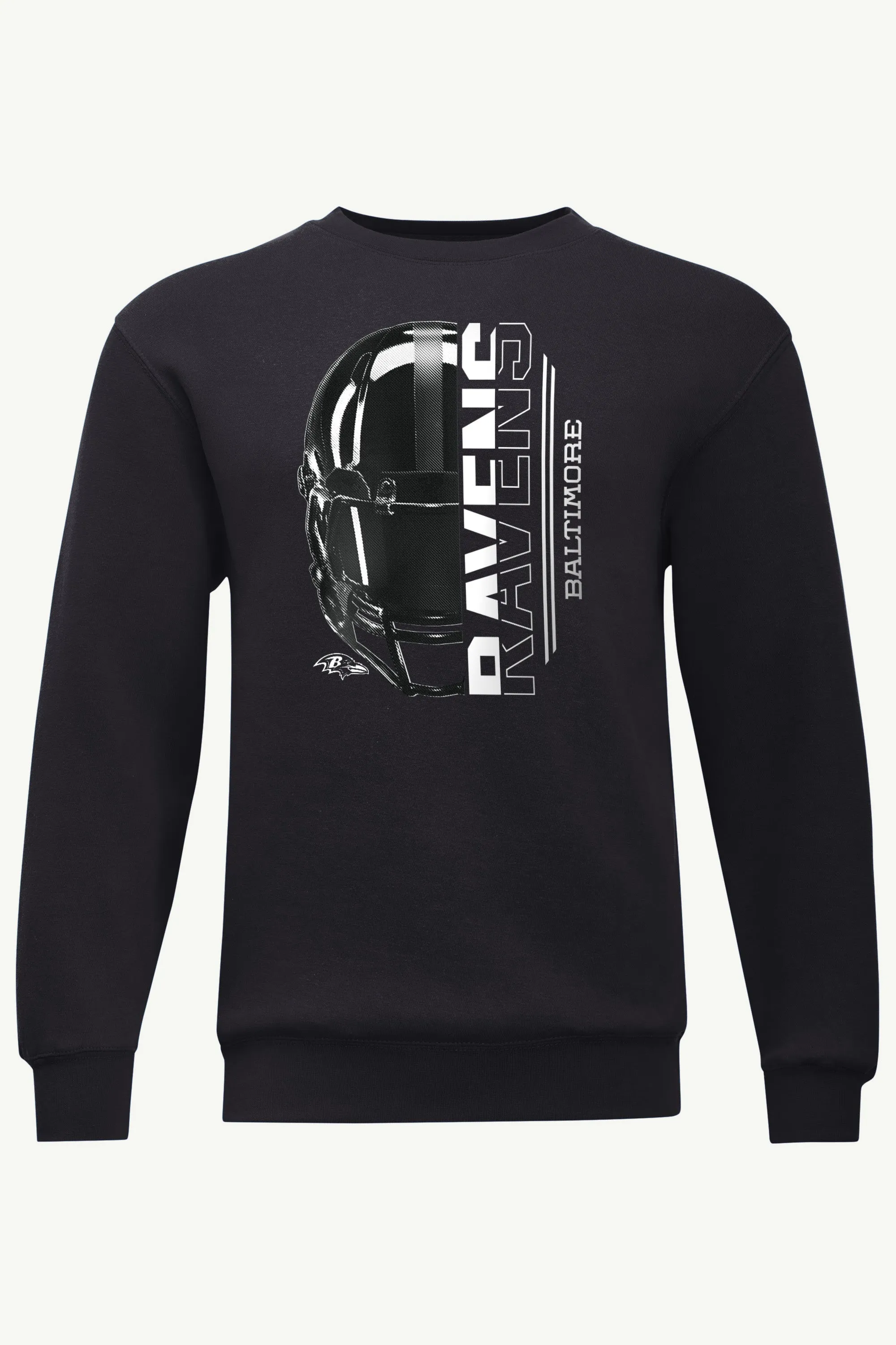 MENS BALTIMORE RAVENS HALF HELMET SWEATSHIRT sold by Starter