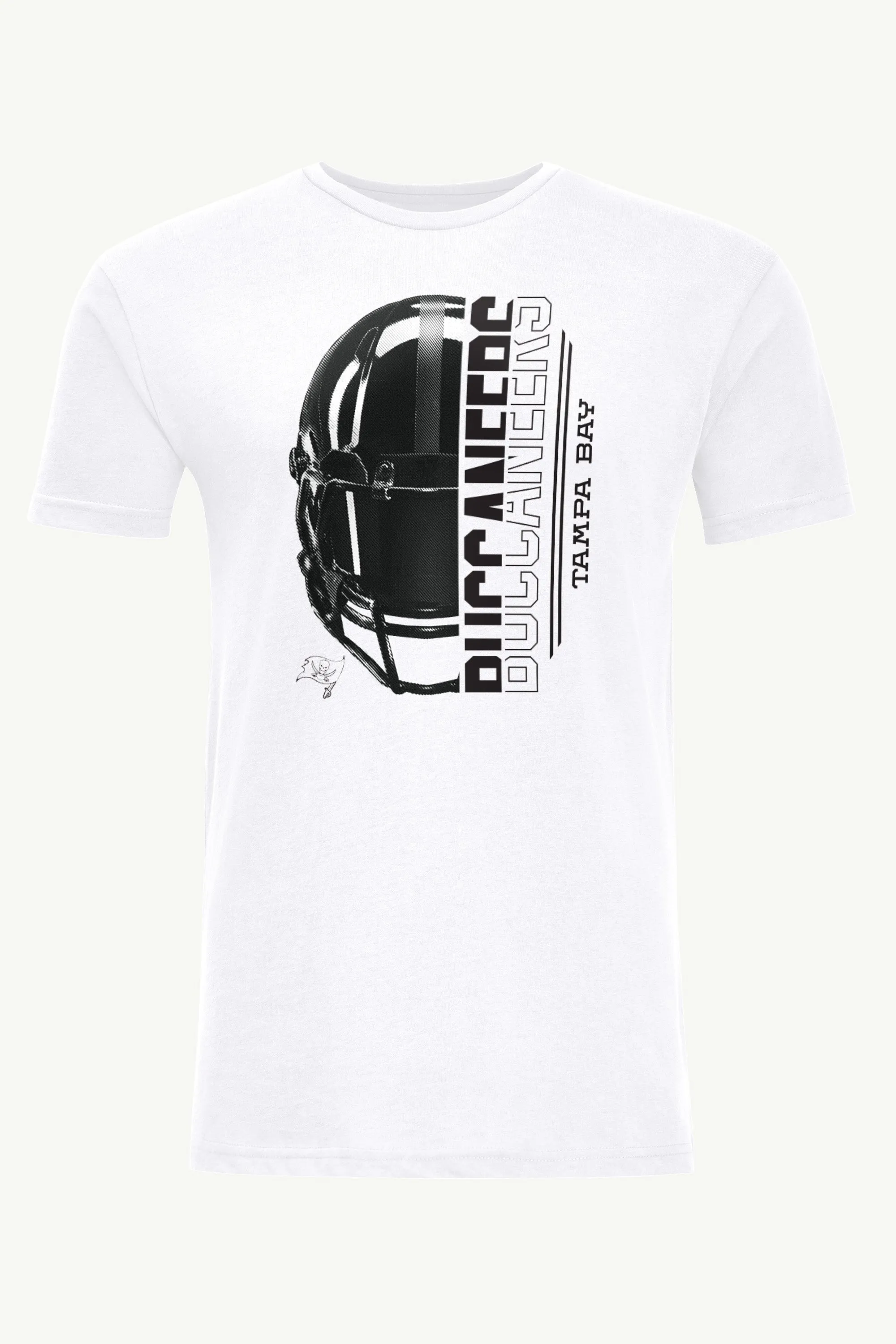 MENS TAMPA BAY BUCCANEERS HALF HELMET T SHIRT sold by Starter