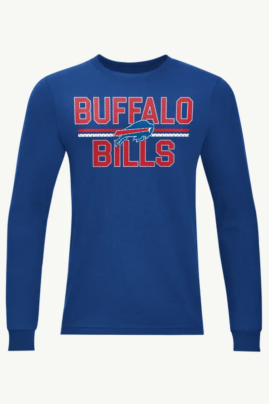 MENS BUFFALO BILLS MESH LOOK LONG SLEEVE T SHIRT sold by Starter