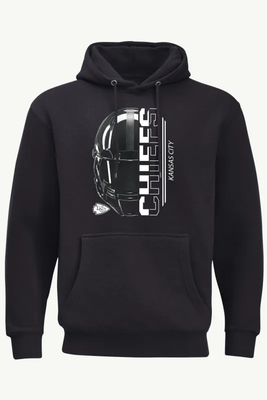 MENS KANSAS CITY CHIEFS HALF HELMET HOODIE sold by Starter