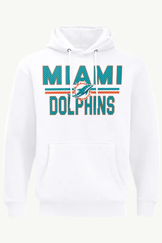 MENS MIAMI DOLPHINS MESH LOOK HOODIE sold by Starter