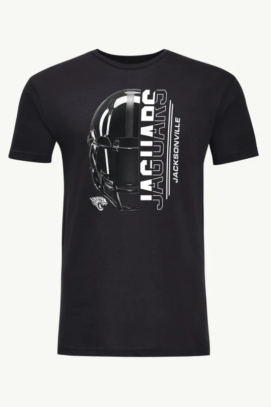 MENS JACKSONVILLE JAGUARS HALF HELMET T SHIRT sold by Starter