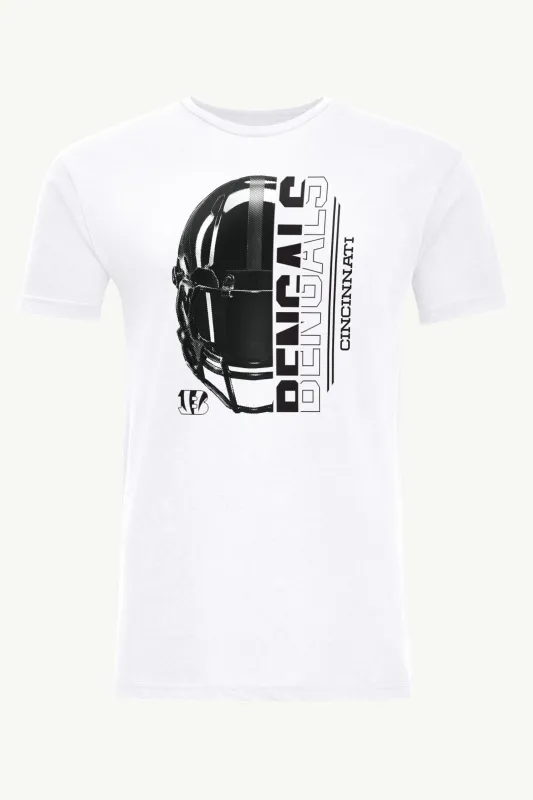 MENS CINCINNATI BENGALS HALF HELMET T SHIRT sold by Starter