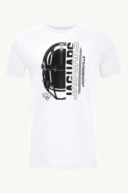 MENS JACKSONVILLE JAGUARS HALF HELMET T SHIRT sold by Starter