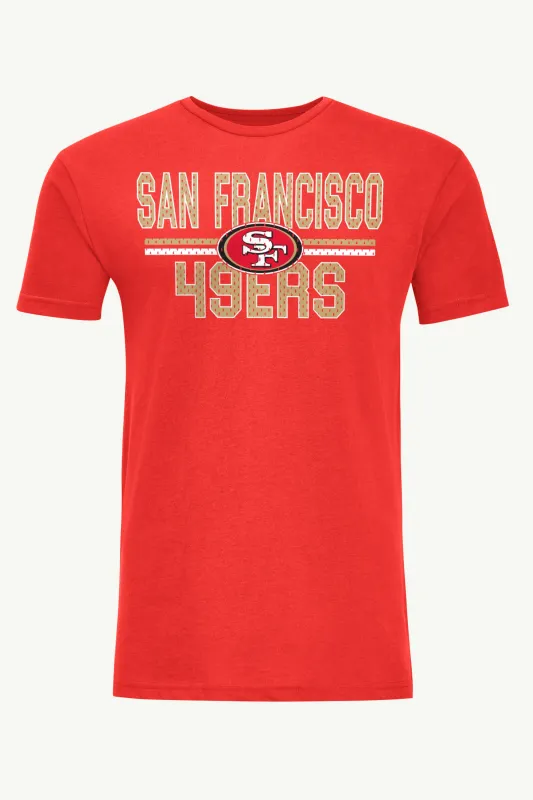 MENS SAN FRANCISCO 49ERs MESH LOOK T SHIRT sold by Starter