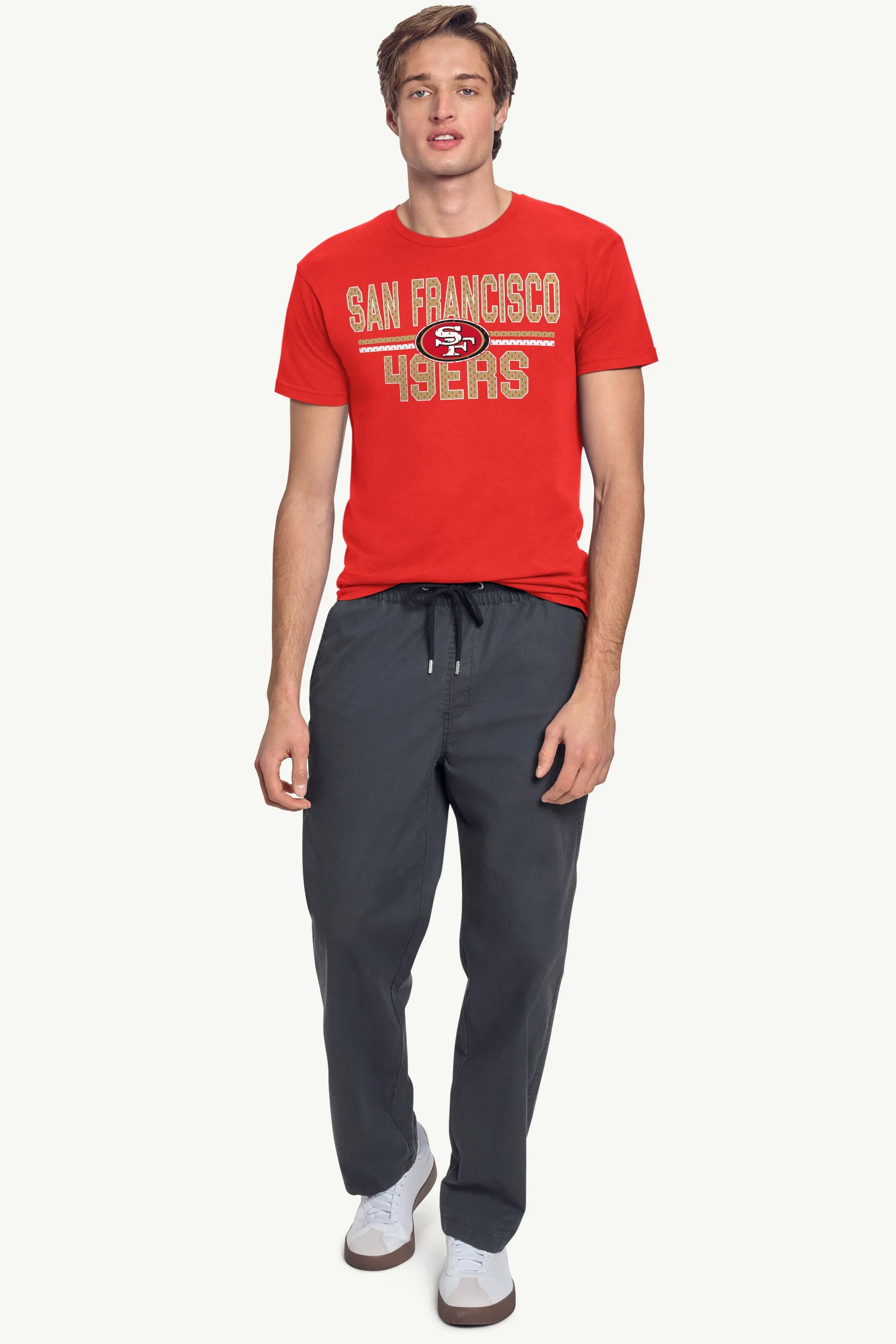 MENS SAN FRANCISCO 49ERs MESH LOOK T SHIRT sold by Starter product image thumbnail 3