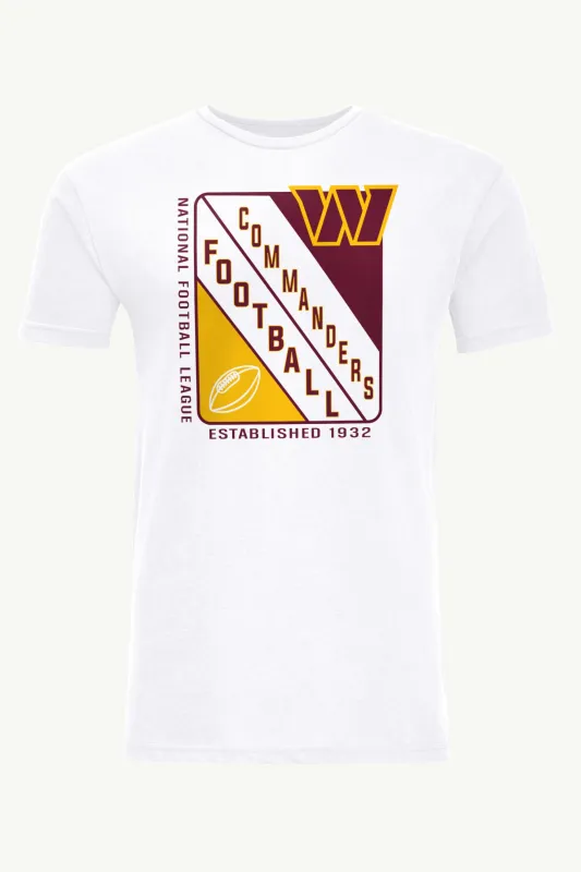 MENS WASHINGTON COMMANDERS SHIELD LOGO T SHIRT sold by Starter