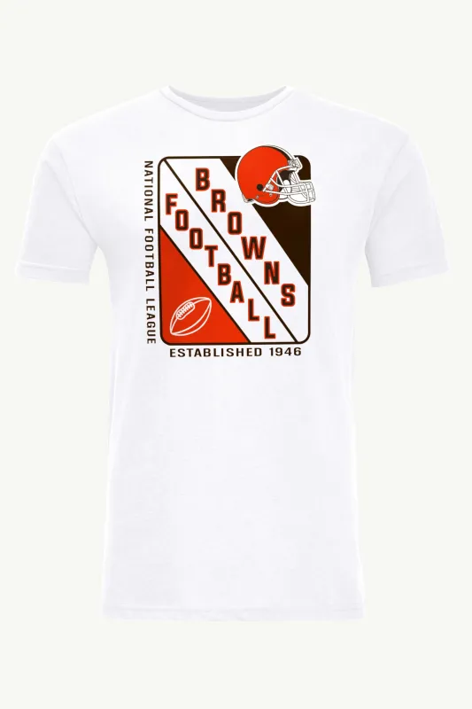 MENS CLEVELAND BROWNS SHIELD LOGO T SHIRT sold by Starter