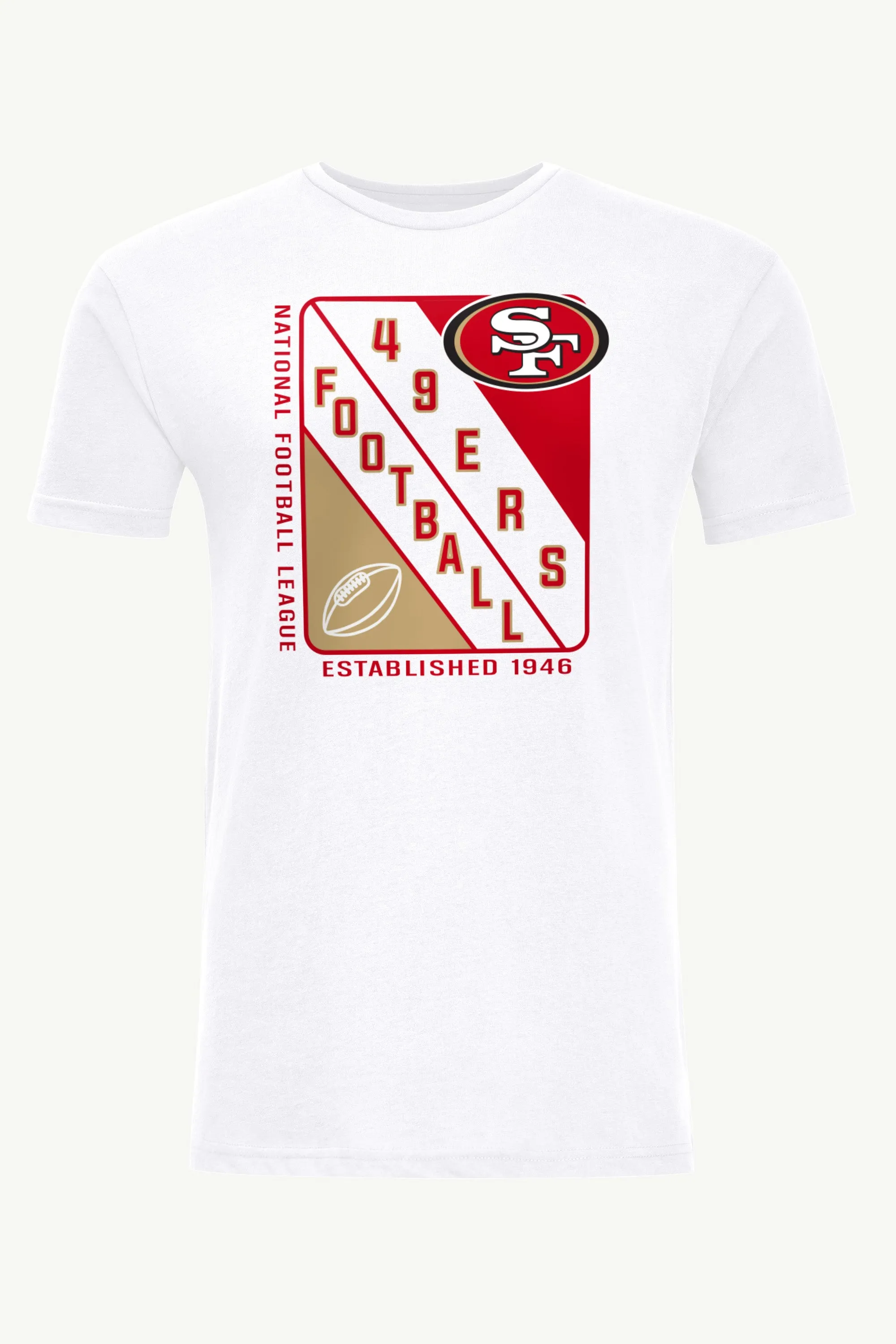 MENS SAN FRANCISCO 49ERs SHIELD LOGO T SHIRT sold by Starter