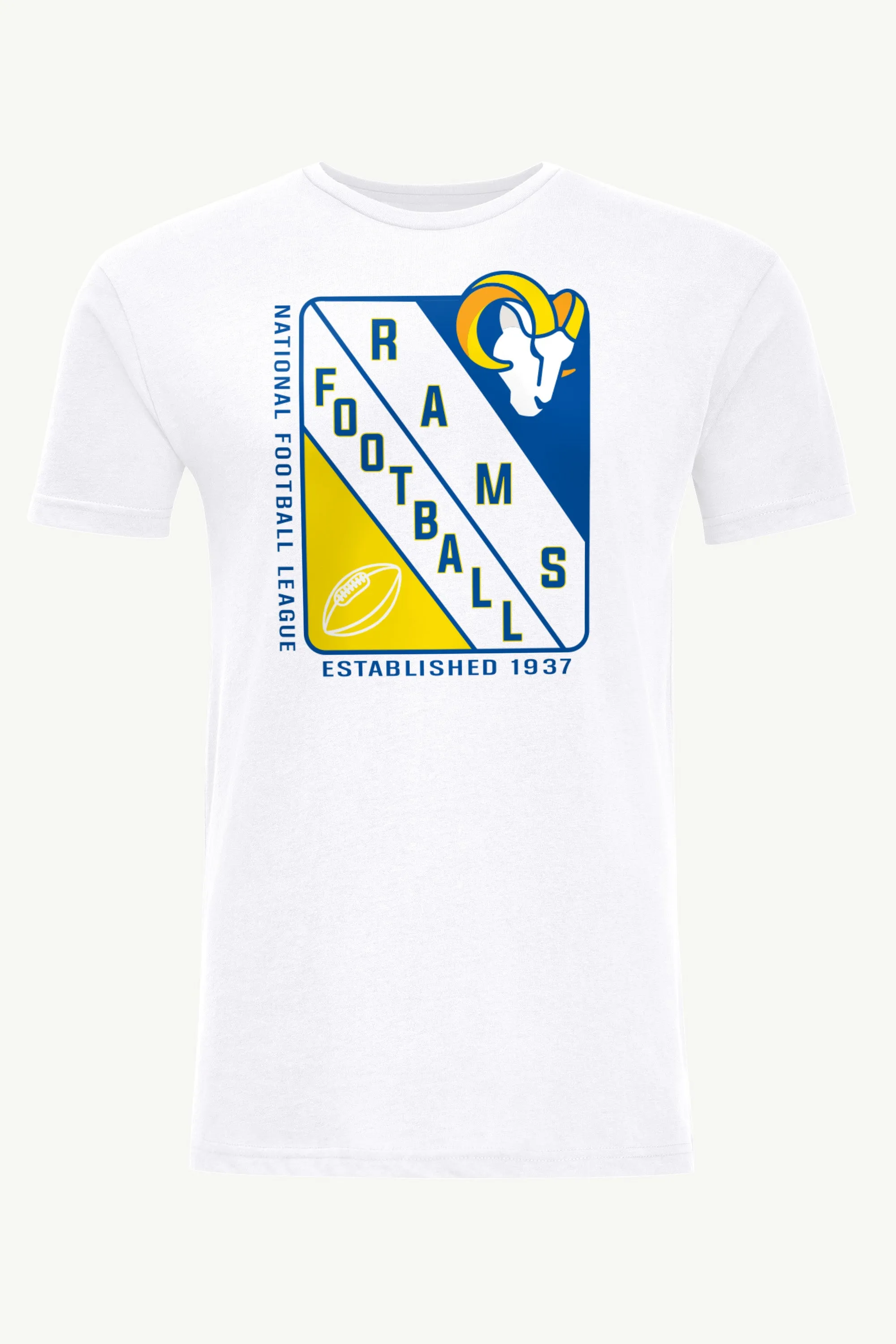 MENS LOS ANGELES RAMS SHIELD LOGO T SHIRT sold by Starter