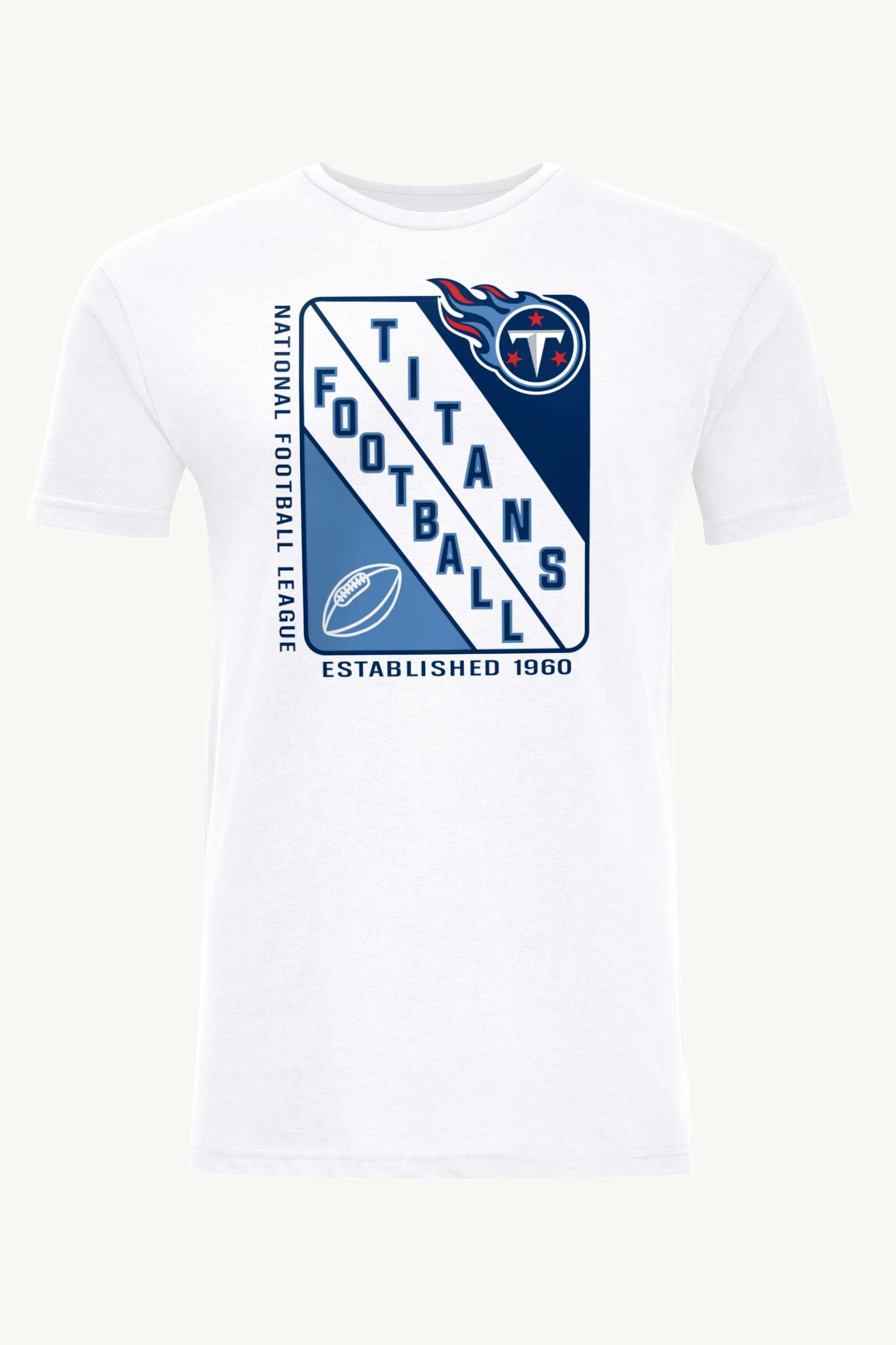 MENS TENNESSEE TITANS SHIELD LOGO T SHIRT sold by Starter