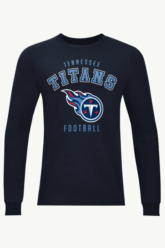 MENS TENNESSEE TITANS LONG SLEEVE T SHIRT made by Starter