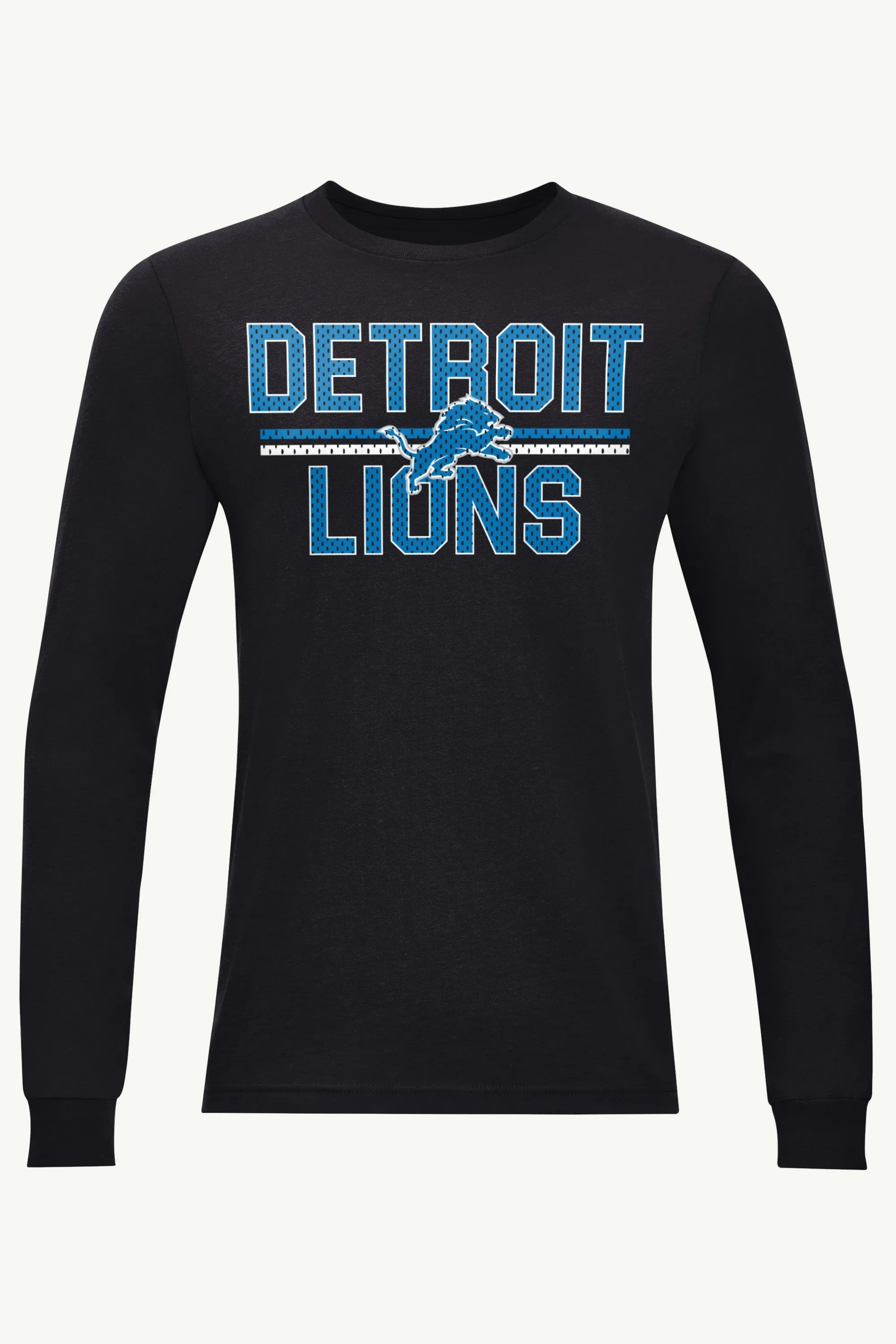 MENS DETROIT LIONS MESH LOOK LONG SLEEVE T SHIRT sold by Starter