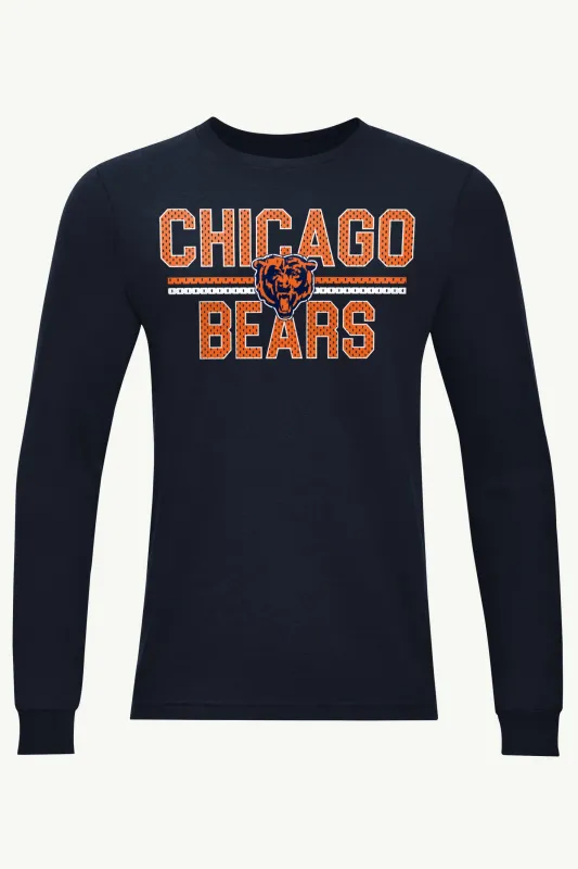MENS CHICAGO BEARS MESH LOOK LONG SLEEVE T SHIRT sold by Starter