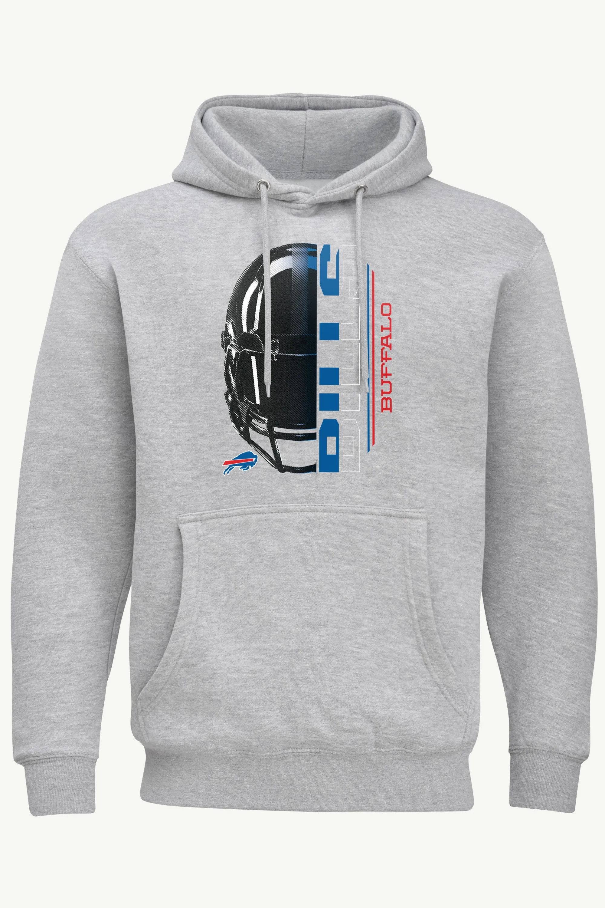 MENS BUFFALO BILLS HALF HELMET HOODIE sold by Starter