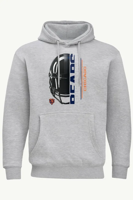 MENS CHICAGO BEARS HALF HELMET HOODIE sold by Starter