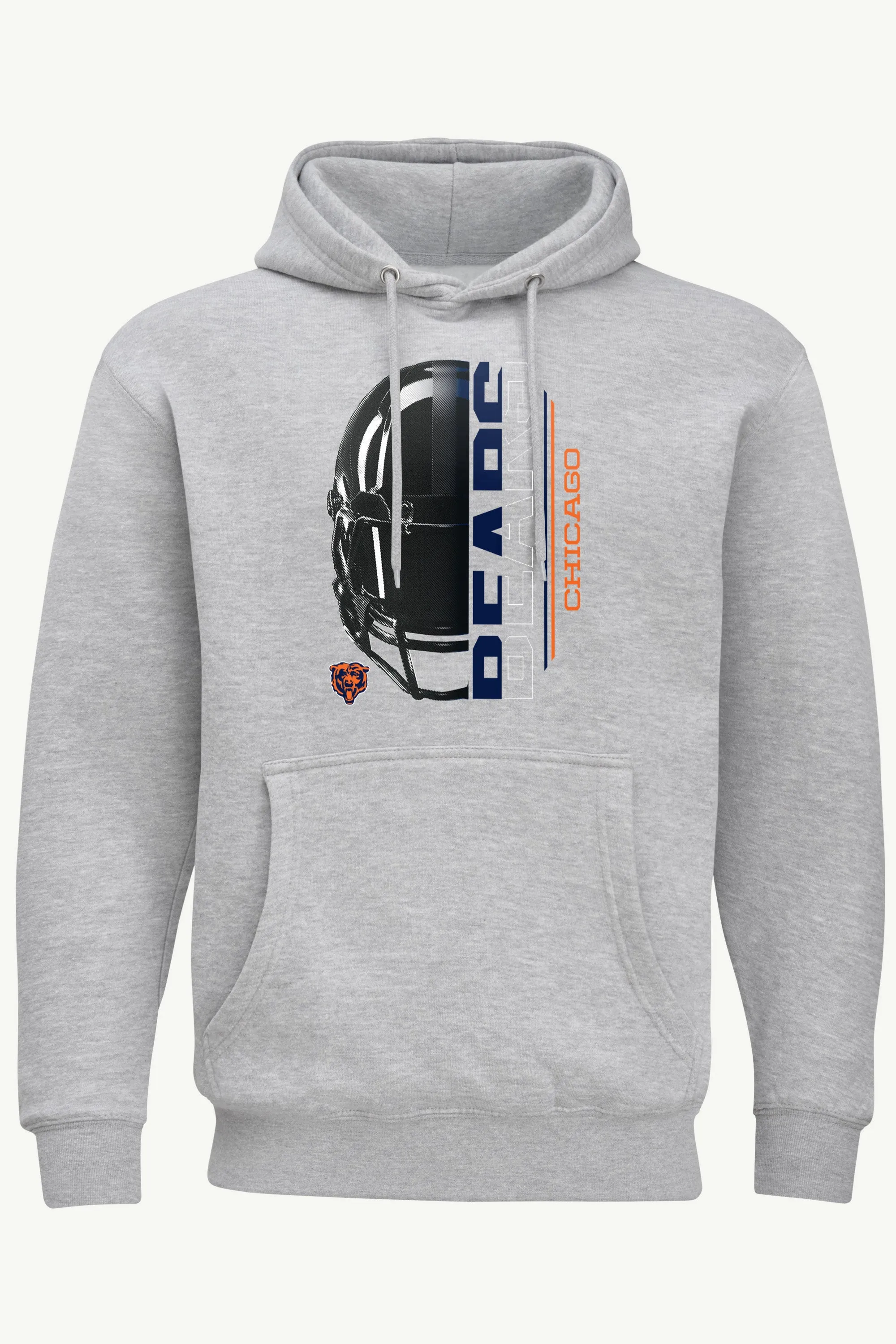 MENS CHICAGO BEARS HALF HELMET HOODIE sold by Starter
