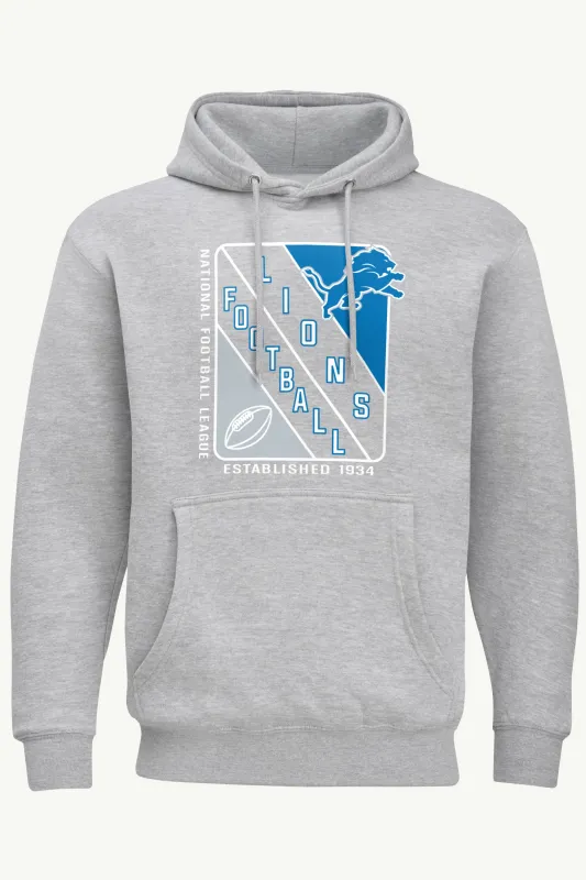 MENS DETROIT LIONS SHIELD LOGO HOODIE sold by Starter