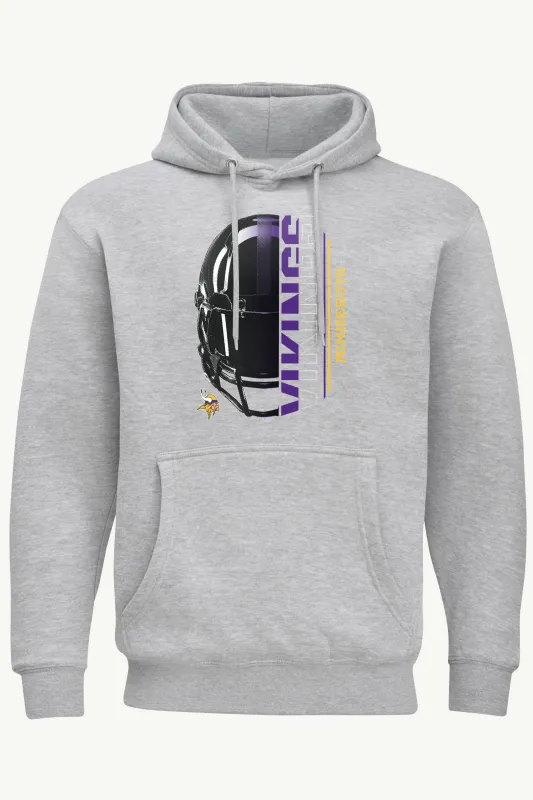 MENS MINNESOTA VIKINGS HALF HELMET HOODIE sold by Starter