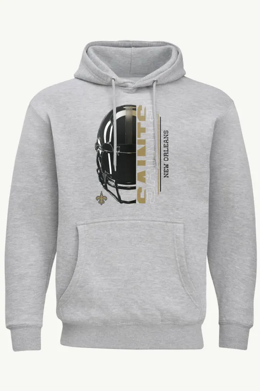 MENS NEW ORLEANS SAINTS HALF HELMET HOODIE sold by Starter
