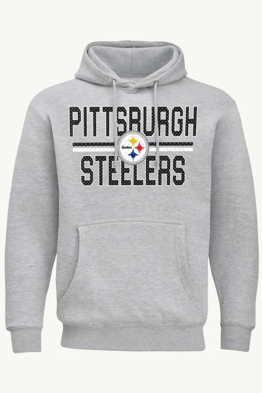 MENS PITTSBURGH STEELERS MESH LOOK HOODIE sold by Starter