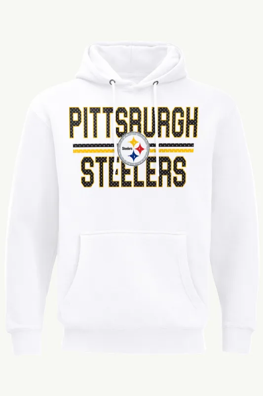 MENS PITTSBURGH STEELERS MESH LOOK HOODIE sold by Starter