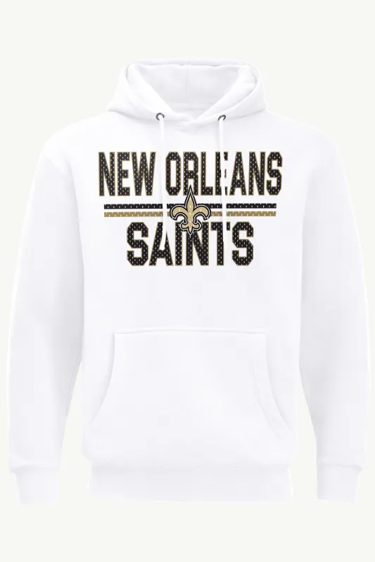 MENS NEW ORLEANS SAINTS MESH LOOK HOODIE sold by Starter