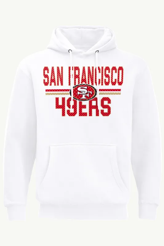 MENS SAN FRANCISCO 49ERs MESH LOOK HOODIE sold by Starter