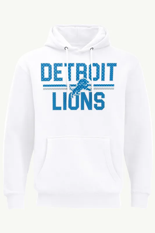 MENS DETROIT LIONS MESH LOOK HOODIE sold by Starter