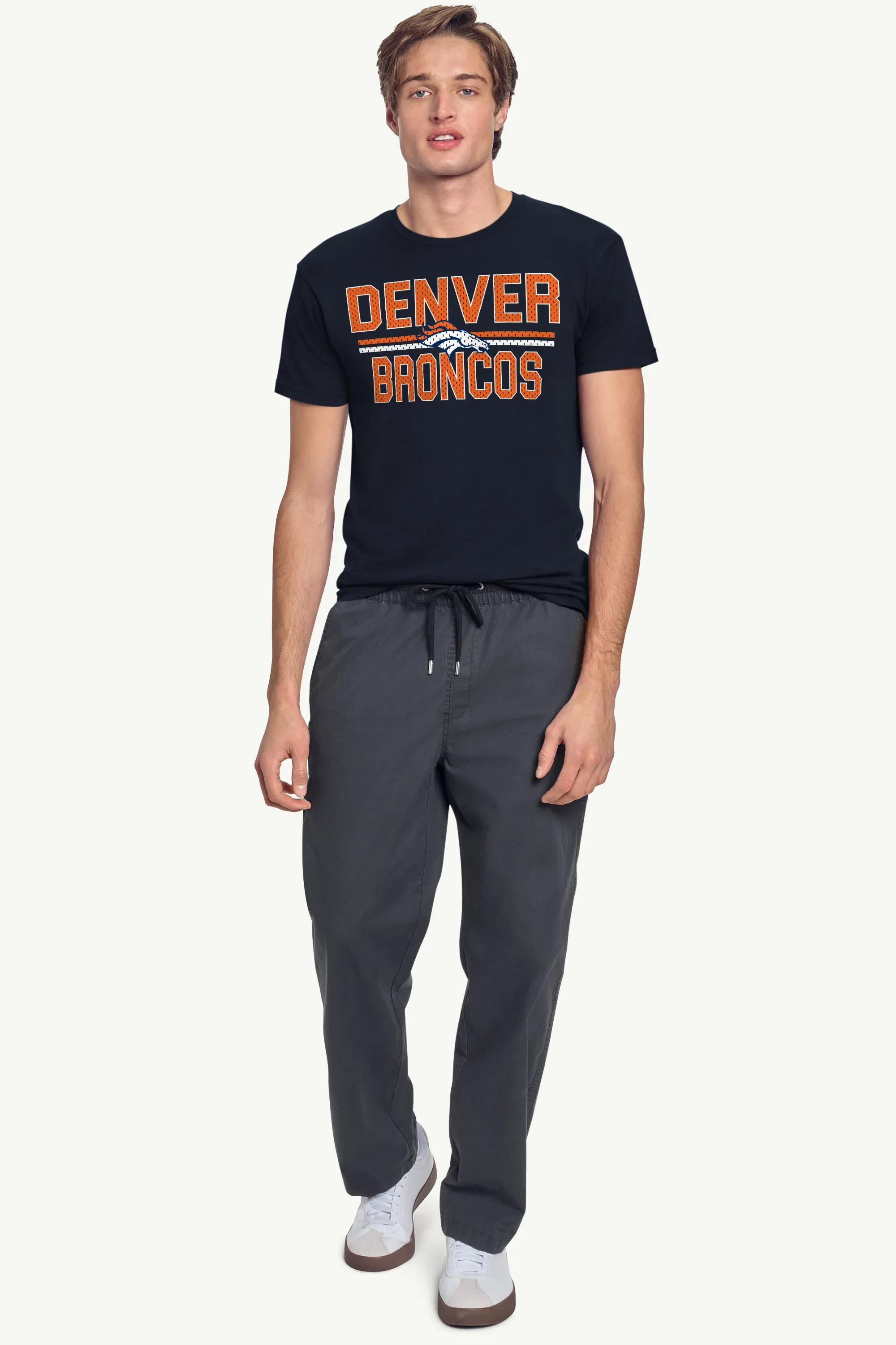 MENS DENVER BRONCOS MESH LOOK T SHIRT sold by Starter product image thumbnail 3