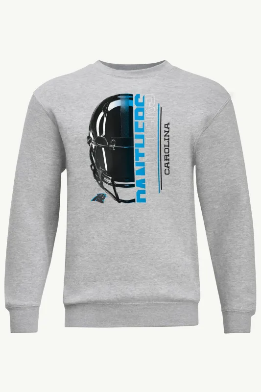 MENS CAROLINA PANTHERS HALF HELMET SWEATSHIRT sold by Starter