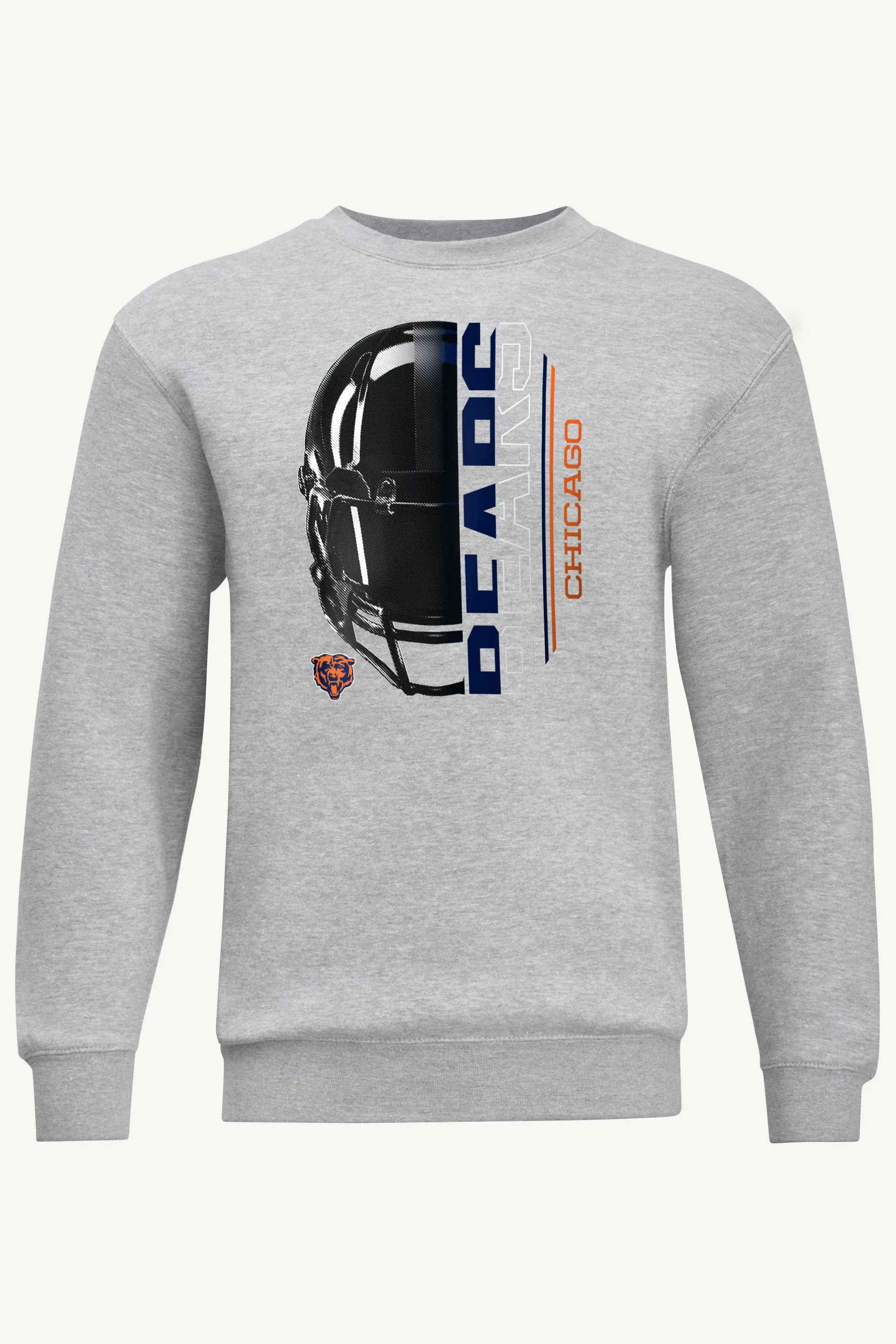 MENS CHICAGO BEARS HALF HELMET SWEATSHIRT sold by Starter